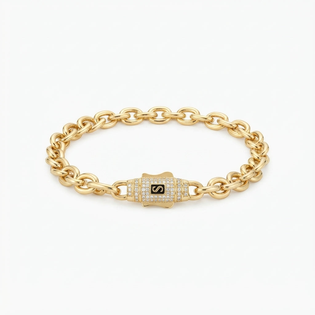 14K Zirkon ATSY Bileklik
