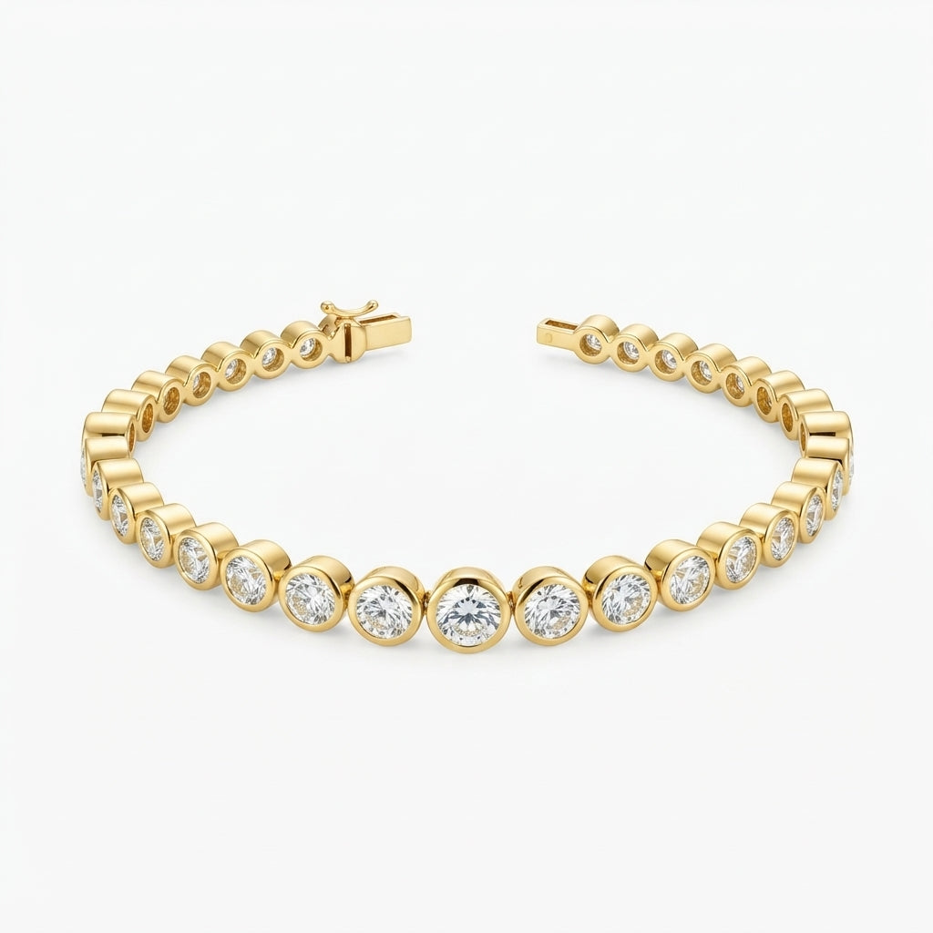 14K Mini Su Yolu Bileklik